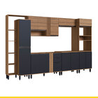 Cozinha Completa Laura Modulada 333 X 213 Cm Balcão Pia Armár