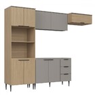 Cozinha Completa Lavínia 9 Portas 3 Gavetas Imperial/fume - J