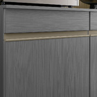 Cozinha Completa Line 9 Portas 1 Gaveta Gris/freijo - Kits Pa