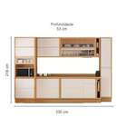 Cozinha Completa Lisboa 10 Pt 6 Gv Freijó E Off White