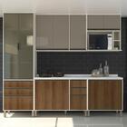 Cozinha Completa Madeira Luciane Línea Mocca E Avelã