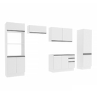 Cozinha Completa Madesa 100% Mdf Acordes 2 Gavetas 11 Portas