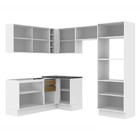 Cozinha Completa Madesa 100% Mdf Acordes De Canto (sem Tampo