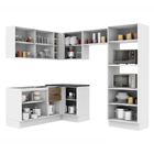 Cozinha Completa Madesa 100% Mdf Acordes De Canto (sem Tampo