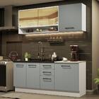 Cozinha Completa Madesa Agata 180002 Com Armário E Balcão (se