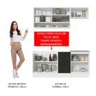 Cozinha Completa Madesa Agata 180004 Com Armário E Balcão (se