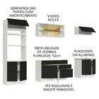 Cozinha Completa Madesa Agata 270003 Com Armário E Balcão (se