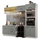 Cozinha Completa Madesa Agata 270005 Com Armário E Balcão (se