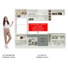 Cozinha Completa Madesa Agata 290001 Com Armário E Balcão (se