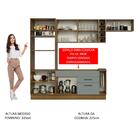 Cozinha Completa Madesa Agata 290002 Com Armário E Balcão (se