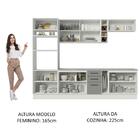 Cozinha Completa Madesa Agata 290006 Com Armário E Balcão (co