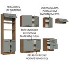 Cozinha Completa Madesa Agata 330001 Com Armário E Balcão (se