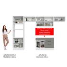 Cozinha Completa Madesa Agata 350001 Com Armário E Balcão (se