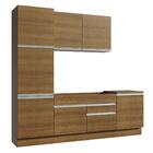 Cozinha Completa Madesa Bari Com Armário E Balcão (sem Tampo