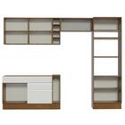 Cozinha Completa Madesa Cristal Com Armário E Balcão (sem Tam