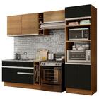 Cozinha Completa Madesa Cristal Com Armário E Balcão (sem Tam