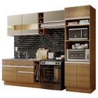 Cozinha Completa Madesa Cristal Com Armário E Balcão (sem Tam