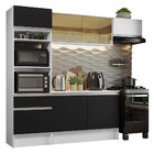 Cozinha Completa Madesa Diamante Com Armário, Balcão E Tampo