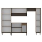 Cozinha Completa Madesa Emilly Com Armário E Balcão