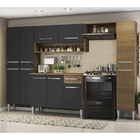 Cozinha Completa Madesa Emilly Com Armário E Balcão