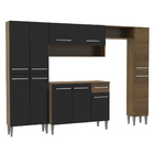 Cozinha Completa Madesa Emilly Com Armário E Balcão