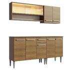 Cozinha Completa Madesa Emilly Dance Com Balcão E Armário Vid