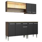 Cozinha Completa Madesa Emilly Dance Com Balcão E Armário Vid