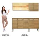 Cozinha Completa Madesa Emilly Drive Com Balcão E Armário Aér