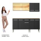 Cozinha Completa Madesa Emilly Drive Com Balcão E Armário Aér