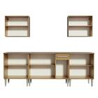 Cozinha Completa Madesa Emilly King Com Balcão E Armário