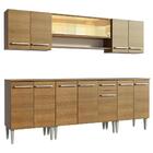 Cozinha Completa Madesa Emilly Smile Com Balcão E Armário Vid