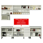 Cozinha Completa Madesa Genova Com Armário E Balcão (sem Tamp