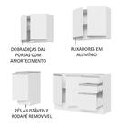 Cozinha Completa Madesa Glamy 160001 Com Armário E Balcão (se