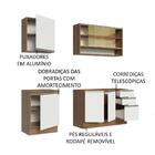Cozinha Completa Madesa Glamy 180006 Com Armário E Balcão (se
