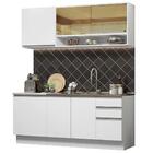 Cozinha Completa Madesa Glamy 180006 Com Armário E Balcão (se