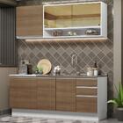 Cozinha Completa Madesa Glamy 180006 Com Armário E Balcão (se