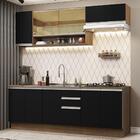 Cozinha Completa Madesa Glamy 240003 Com Armário E Balcão (se