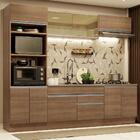 Cozinha Completa Madesa Glamy 270010 Com Armário E Balcão (se