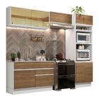 Cozinha Completa Madesa Glamy 270012 Com Armário E Balcão (se