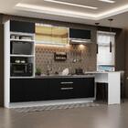 Cozinha Completa Madesa Glamy 315001 Com Armário, Balcão E Ba