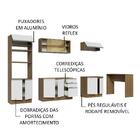 Cozinha Completa Madesa Glamy 315001 Com Armário, Balcão E Ba