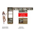 Cozinha Completa Madesa Glamy 350001 Com Armário E Balcão (se