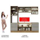 Cozinha Completa Madesa Lux 240002 Com Armário E Balcão - Rus