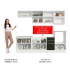 Cozinha Completa Madesa Lux 260007 Com Armário E Balcão - Bra