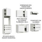 Cozinha Completa Madesa Lux Com Armário E Balcão 6 Portas 5 G