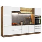 Cozinha Completa Madesa Lux Com Armário E Balcão - Rustic/bra
