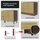 Cozinha Completa Madesa Lux Com Armário E Balcão - Rustic/car
