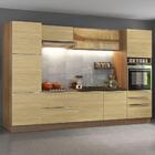 Cozinha Completa Madesa Lux Com Armário E Balcão - Rustic/car