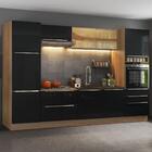 Cozinha Completa Madesa Lux Com Armário E Balcão - Rustic/pre