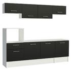 Cozinha Completa Madesa Onix 240001 Com Armário E Balcão - Br